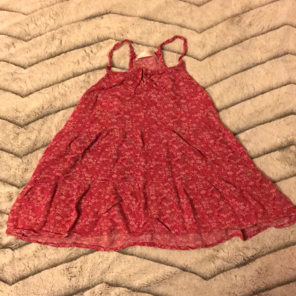 Girls pink tank